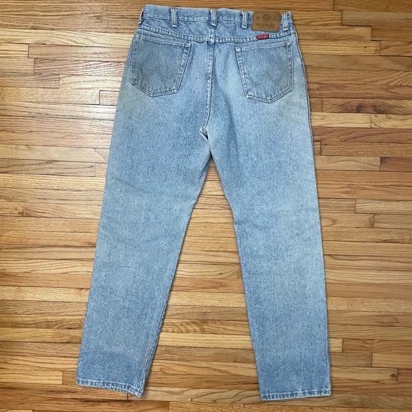 Vintage WRANGLER Distressed Jeans 34 x 32 - Picture 10 of 15